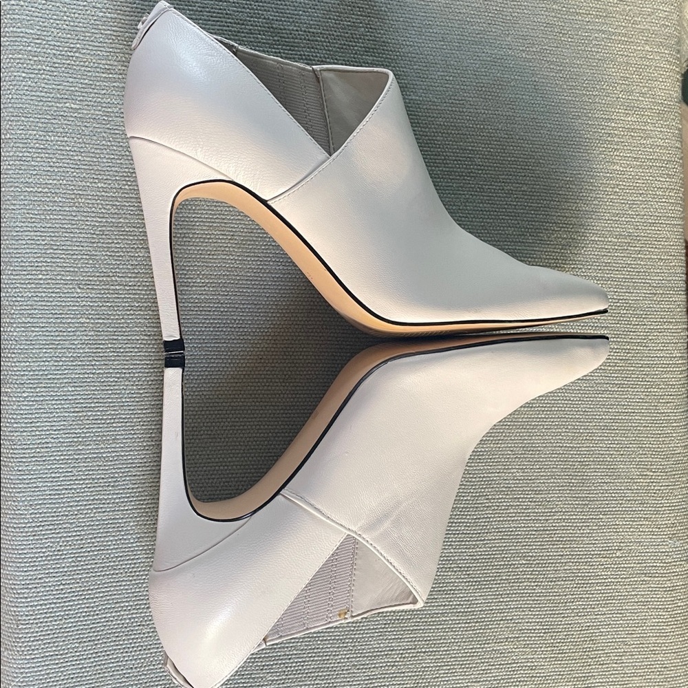 Calvin Klein White Ankle Boots - Picture 7 of 11